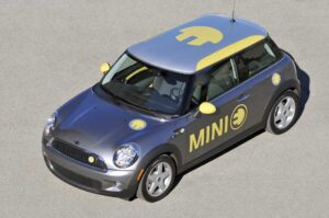 Mini's first battery car, the Mini-E, will be test-marketed in L.A., NYC and New Jersey and, if reaction is positive, parent BMW could commit to high-volume production early in the coming decade.
