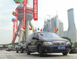 Buick van in Shanghai, where GM is now a leading maker.