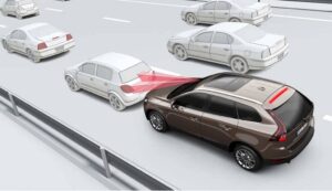 I See You: Volvo's City Safety system at work
