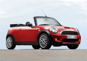 As with the hardtop, Mini offers the 2010 Cooper with a base package, a turbo, or the topline John Cooper Works edition.
