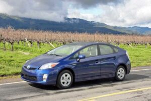 The 2010 Toyota Prius goes to market at the same time demand for hybrids has collapsed.