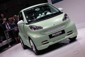 Smart's Brabus electric drive concept.  Would the Jetsons want one?