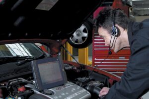 Electronic diagnostic tools are expensive and specialized.