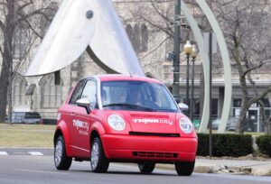 Think will launch production of the U.S. version of its City commuter car in early 2011.
