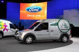 The 2010 Ford Transit Connect is one of three truck of the year finalists.