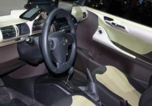 IQ's interior has a "club feel," suggests Scion General Manager Jack Hollis.