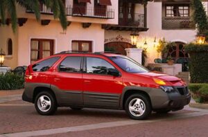 "We build...", um, er, uh... camels?  The Aztek may have sealed the fate of GM's Pontiac division, which many critics would have killed off years ago.