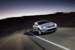 Ford plans to introduce Ecoboost in a number of products, including the 2010 Lincoln MKS, the 2010 Ford Flex and, shown here, the revived, 2010 Ford Taurus SHO.