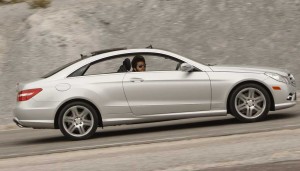 The old Mercedes CLK morphs into the new Mercedes-Benz E-Class Coupe for 2010.