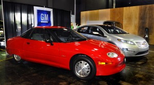 GM pulled  the plu on EV1 in 1999 after fewer than 2300 had been leased at Saturn dealers after theee years. 