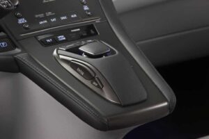 The Remote Touch on the 2010 Lexus HS250h is more like a trackball than a mouse, but it still makes it easy to control a variety of on-screen systems, like audio and navigation.