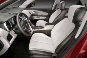 The interior of the 2010 Chevrolet Equinox is both functional and roomy. A particularly nice feature - among the few details held over from the old CUV -- is the sliding rear seat, which can move forward or aft by up to 8 inches.