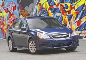 With Subaru's all-new, 2010 Legacy sedan, the company aims to step up its presence in the mainstream midsize market.