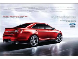 Ford is putting on a heavy push to promote the 2010 Taurus launch.