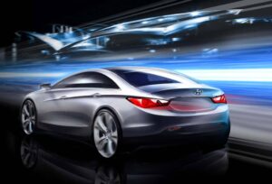 These renderings of the 2011 Hyundai Sonata suggest the car will be more dynamic and upscale in appearance.