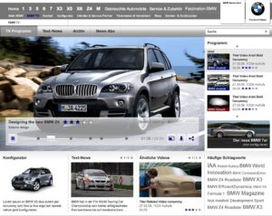 Following the successful completion of the two-year beta phase, BMW’s extended IPTV offering (www.bmw.tv) went online on August 26, 2009. 