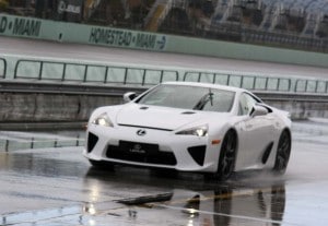 Only 500 copies of the 2011 Lexus LF-A will be built "before the molds are broken," said one Lexus official.