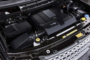 The supercharged 5-liter V-8 in the 2010 Range Rover Autobiography makes 510 hp and 461 lb-ft of torque.