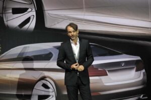 Adrian van Hooydonk took over as BMWs global design director in March.  But the 2011 5-Series was strongly influenced by predecessor, the oft-controversial Chris Bangle.