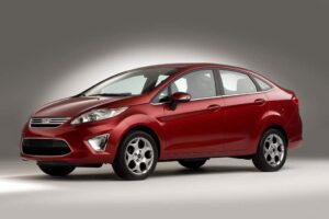 The 2011 Ford Fiesta sedan is likely to appeal to more traditional American buyers.