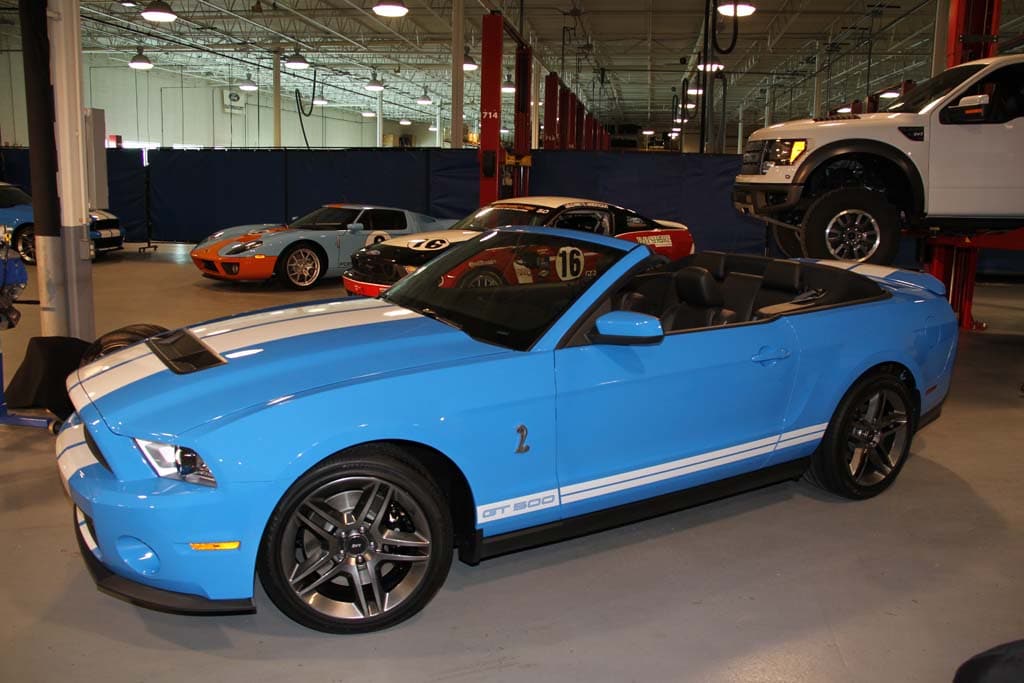The 2010 Ford Shelby GT500 features a stiffer body and plenty more 