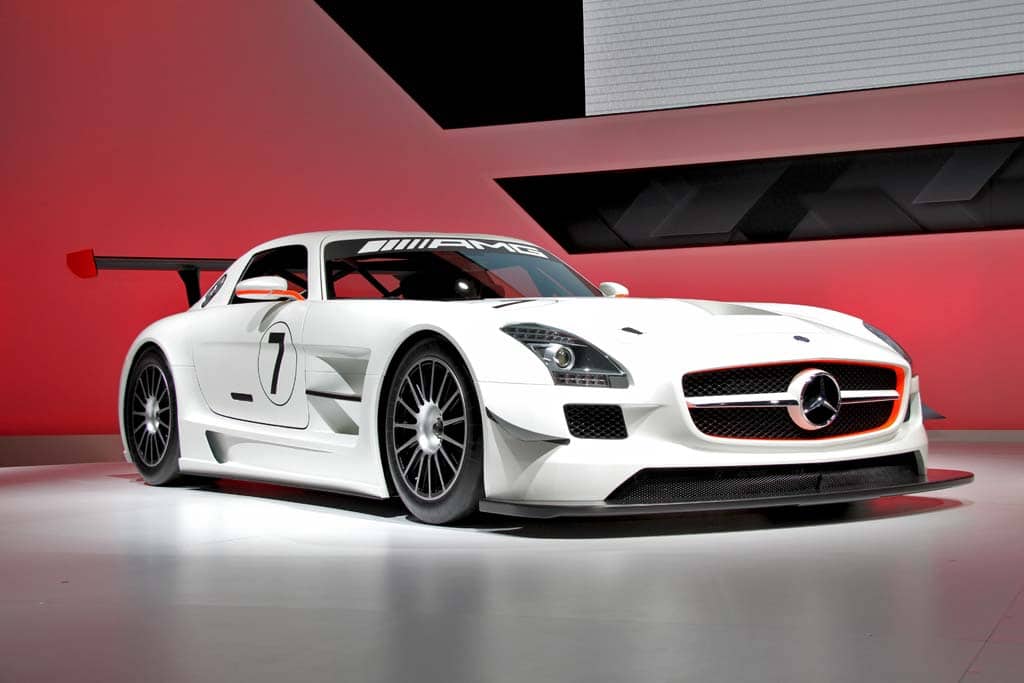 The track-ready, custom-built Mercedes-Benz SLS AMG GT3 should be ready well 