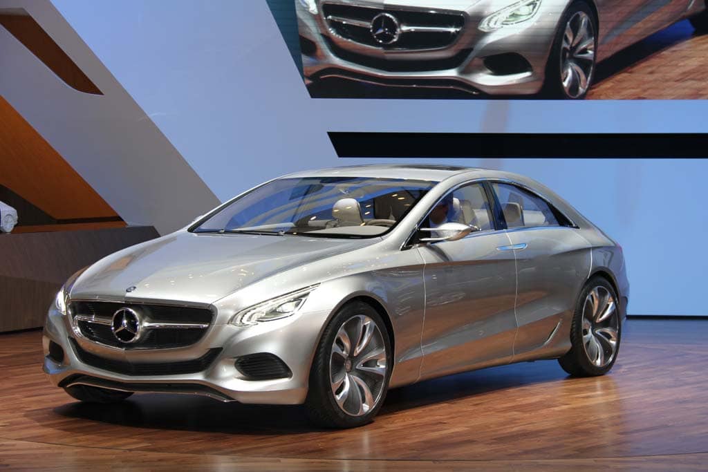 The nose of the F800 will reappear on the 2013 MercedesBenz AClass 