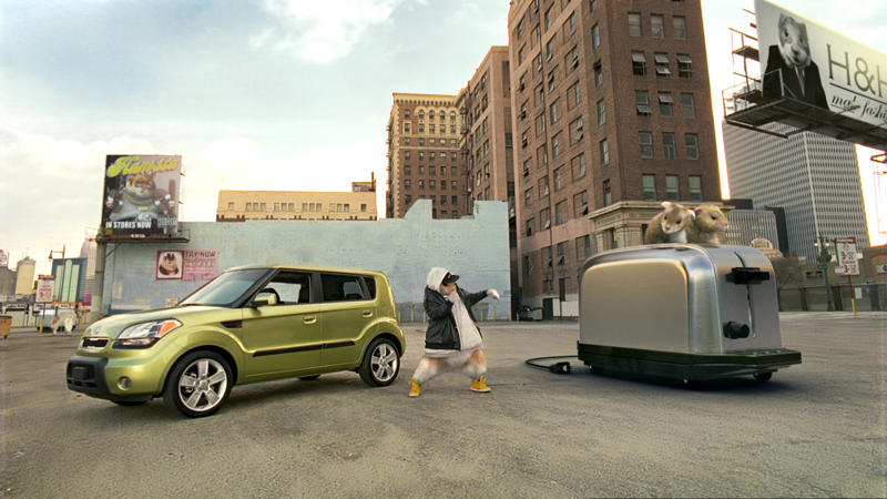 An overly complicated, but fun to drive car. Kia Responds to Public Demand Soul's Hamsters Return.