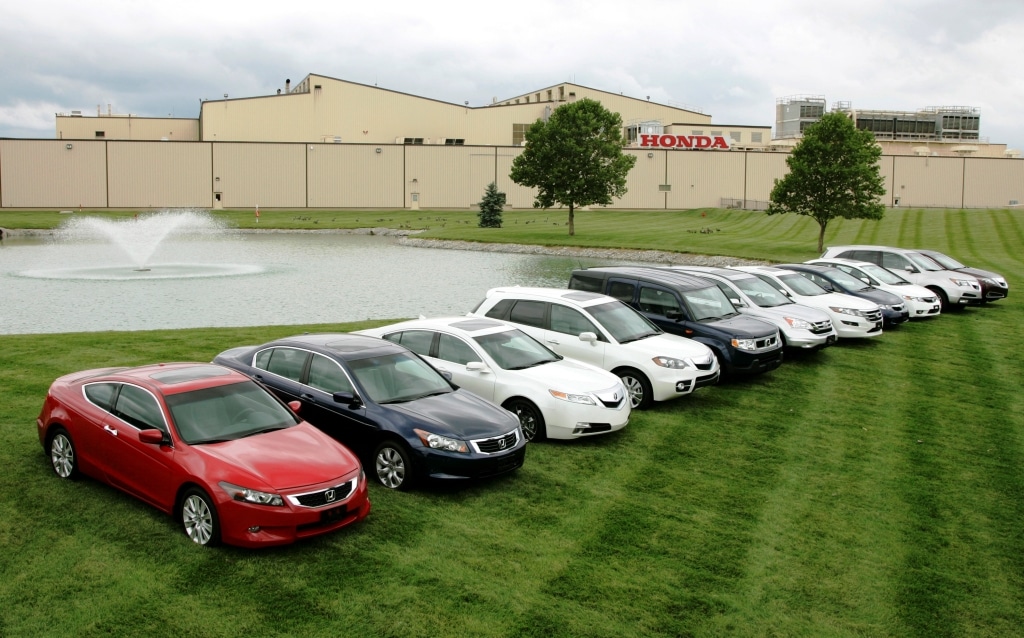 Honda assembly plants in ohio #6