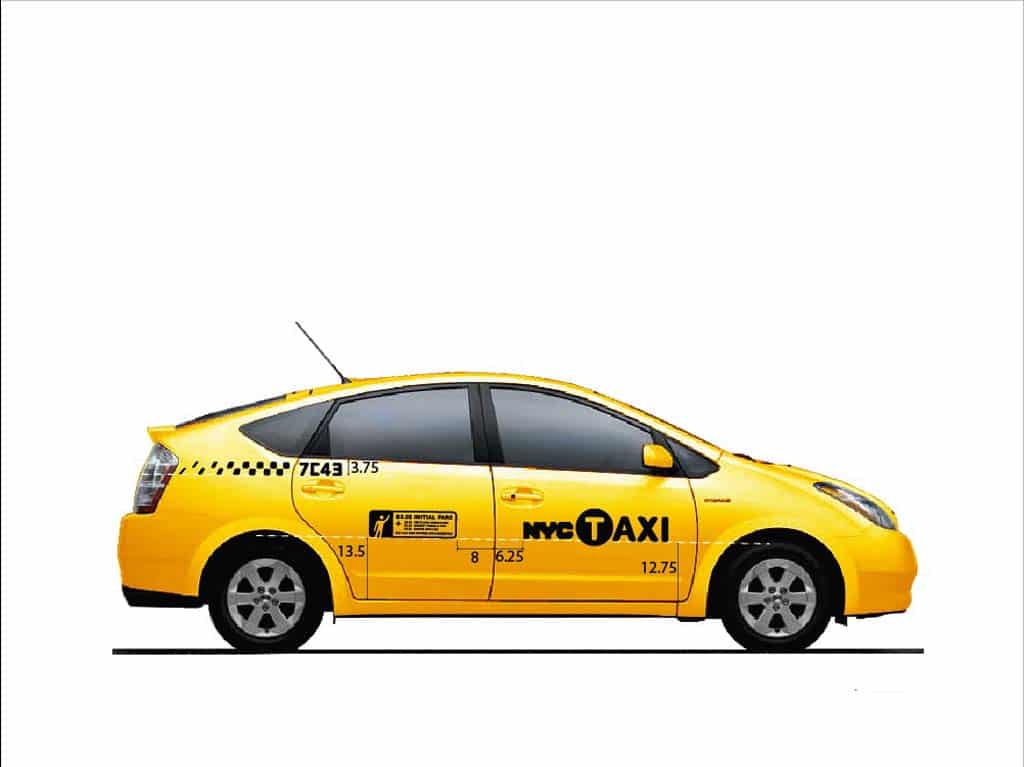 quarter of NY cabs are already hybridpowered With New York's nevershy