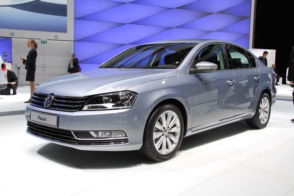 The new European version VW Passat taking its bow at the Paris Motor Show