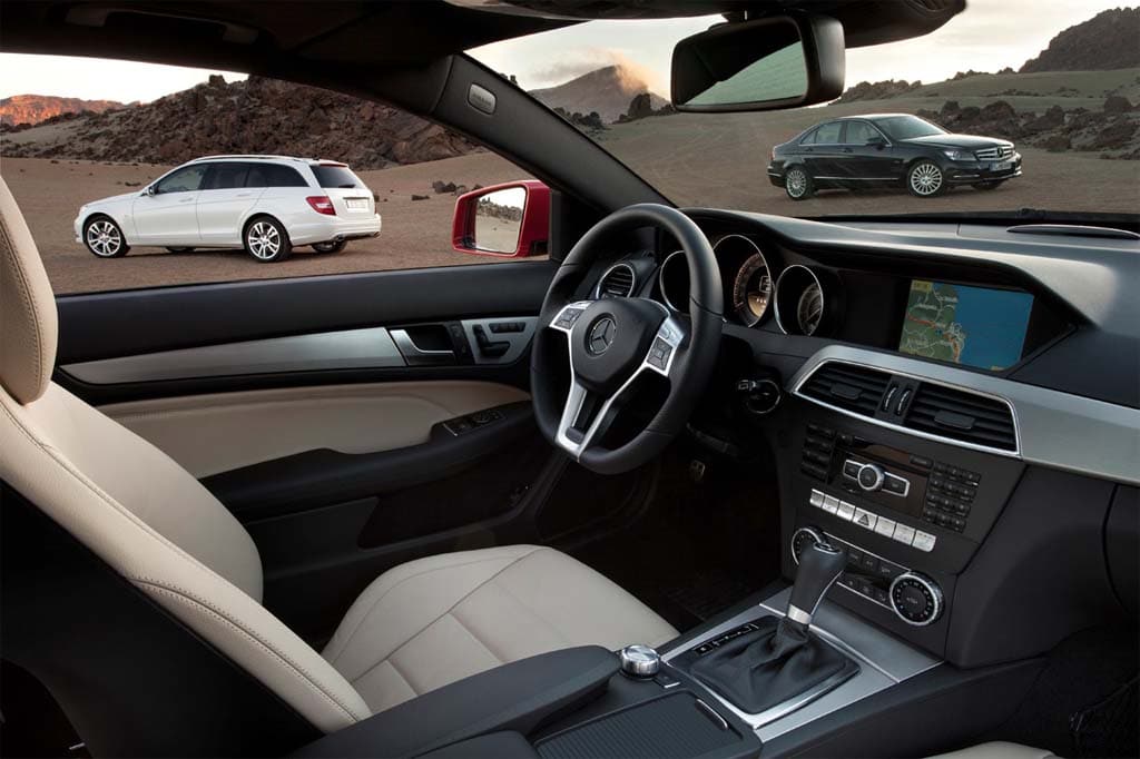 mercedes a class interior. The 2012 Mercedes-Benz C-Class