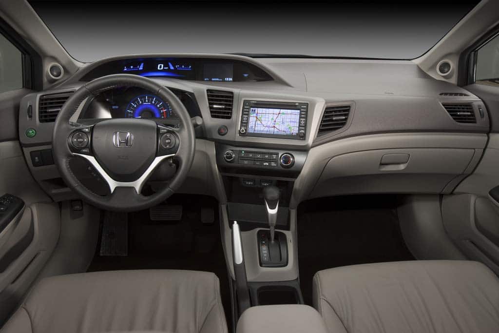 2012 honda civic sedan interior. The new Civic interior
