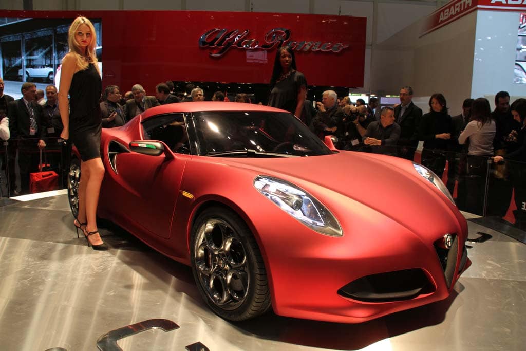 The lightweight Alfa Romeo 4C is expected to help revive the Italian brand's