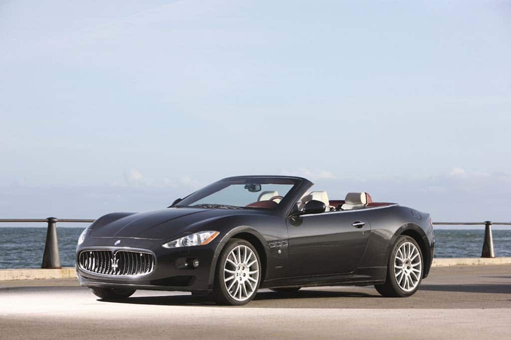 Elegant and aggressive the Maserati GranTurismo Convertible is the most 