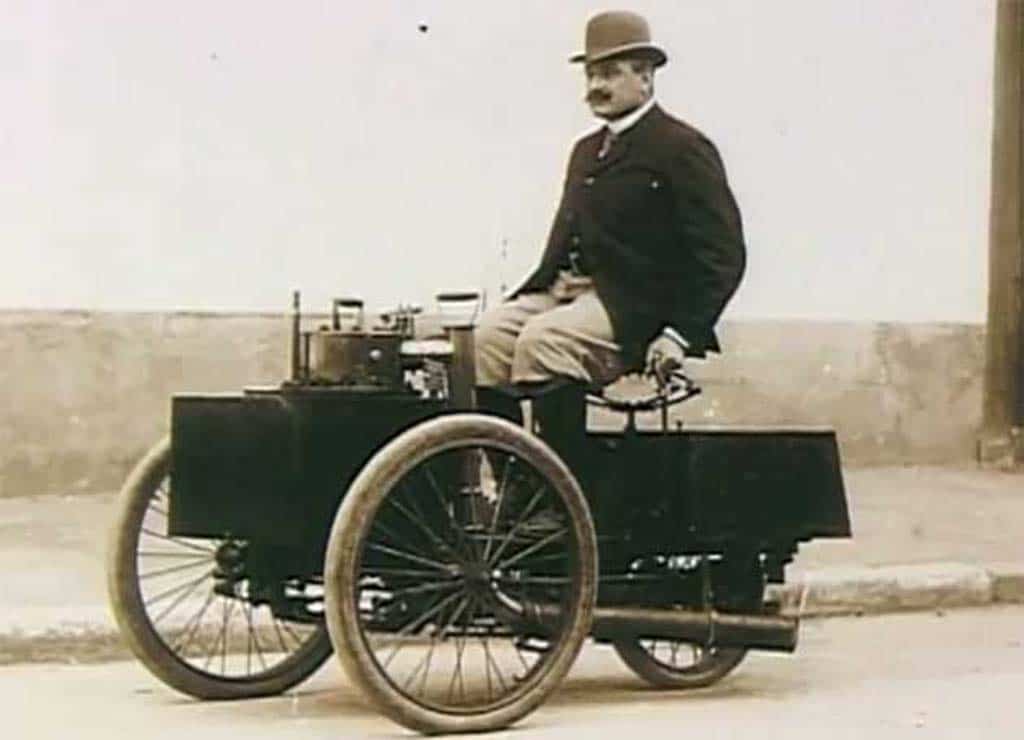 World's Oldest Running Car Slated for Sale at Hershey Auction 1884 DeDion