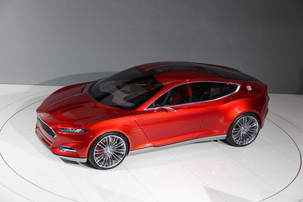 Though not slated for production the design cues of the Ford Evos Concept 