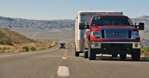 The Davis Dam Site is the standard test for testing towing capacity. Ford's F-150 with EcoBoost is able to match big V-8s in handling the test.