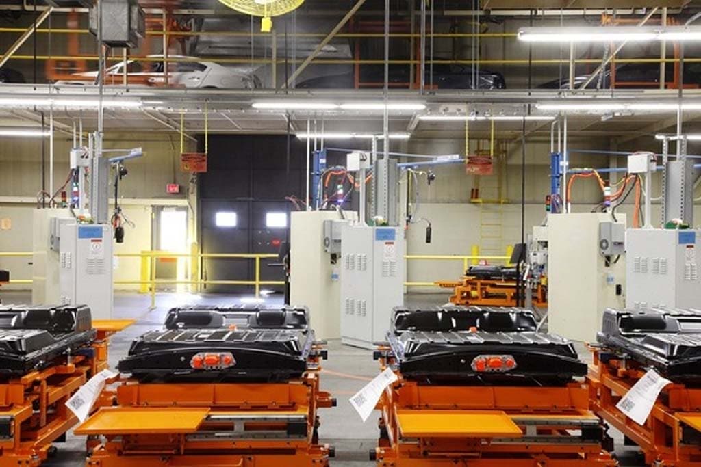 Nissan lithium ion battery plant #9