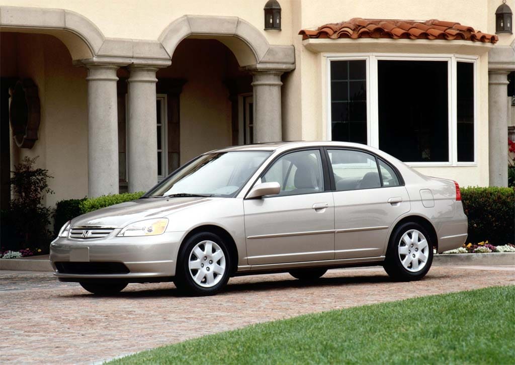 2002 Honda civic ex airbag recall