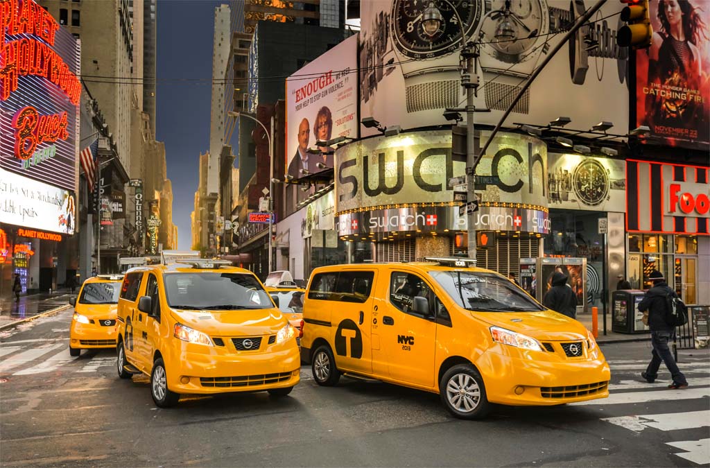 New nyc cabs nissan #2