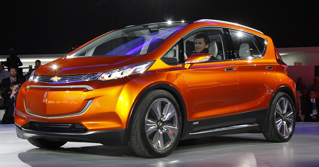 Chevrolet Planning to Launch 200-Mile Bolt Electric Vehicle in Late