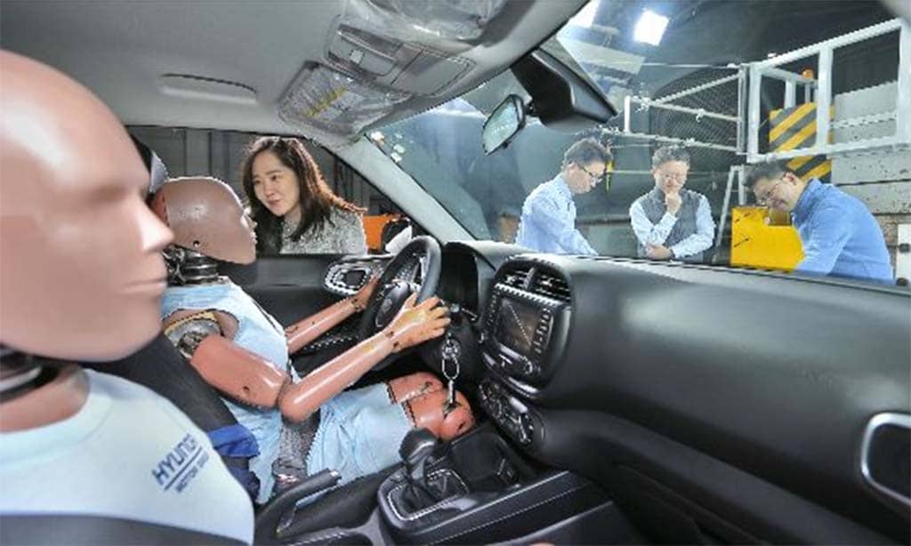 Hyundai Group Debuts World’s First PostCollision Airbags