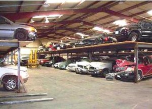 The Tracy Firm vehicle storage facility