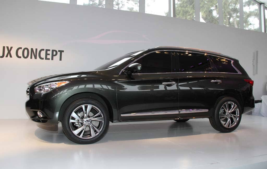 Infiniti Shows Off JX Concept, Previews 2013 JX Crossover 