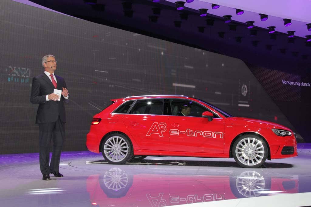 audi a3 sportback e tron to be makers first plug in hybrid