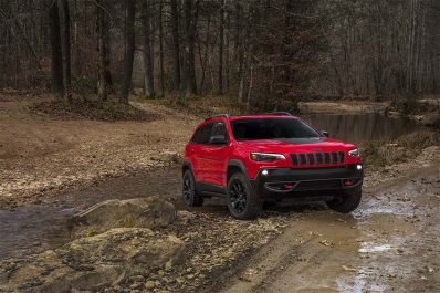 2019 Jeep Cherokee - fording water