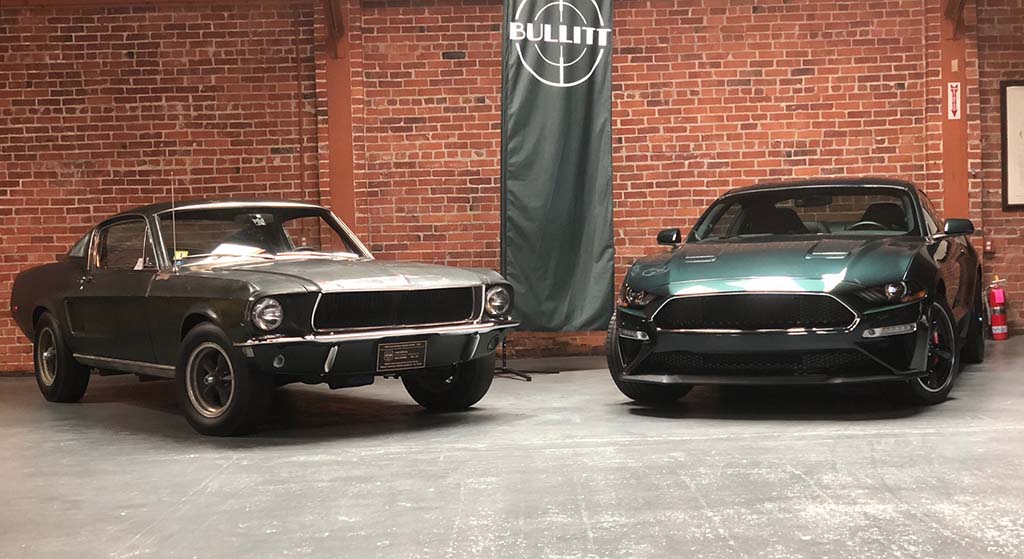 Original and 2019 Ford Mustang Bullitts
