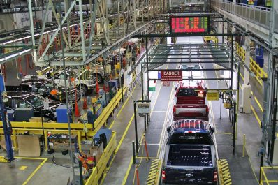 Ford F-150s at Rouge Plant