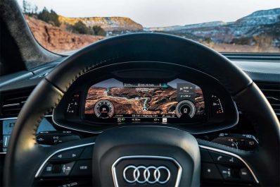 2019 Audi Q8 - digital gauges